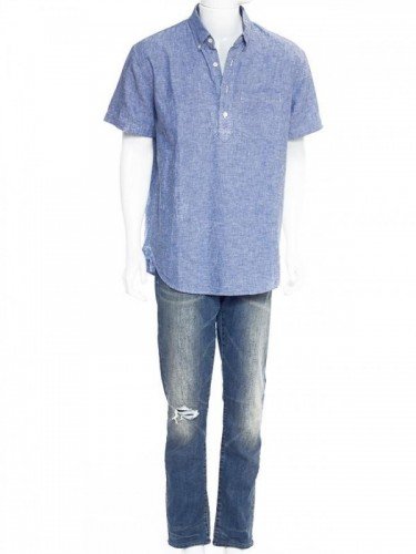 BLUSA ABERCROMBIE MASCULINA MANGA CURTA