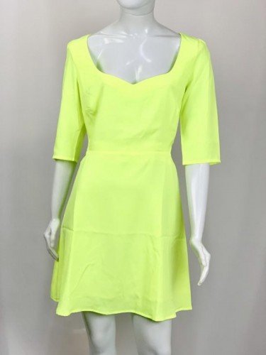 VESTIDO FARM RIO AMARELO LIMÃO