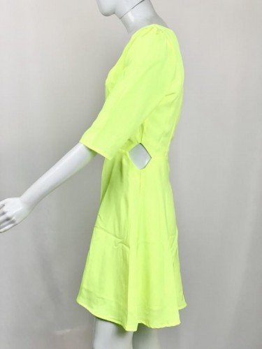 VESTIDO FARM RIO AMARELO LIMÃO
