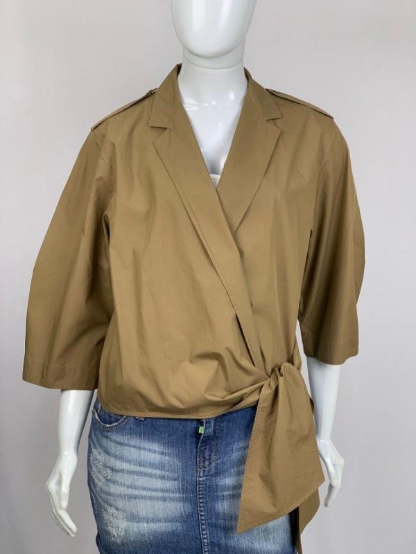 BLUSA MAX MARA TRANSPASSADA