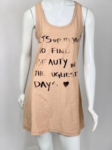 VESTIDO FARM RIO TIPO CAMISETA