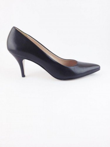 SCARPIN FERRAGAMO COURO PRETO