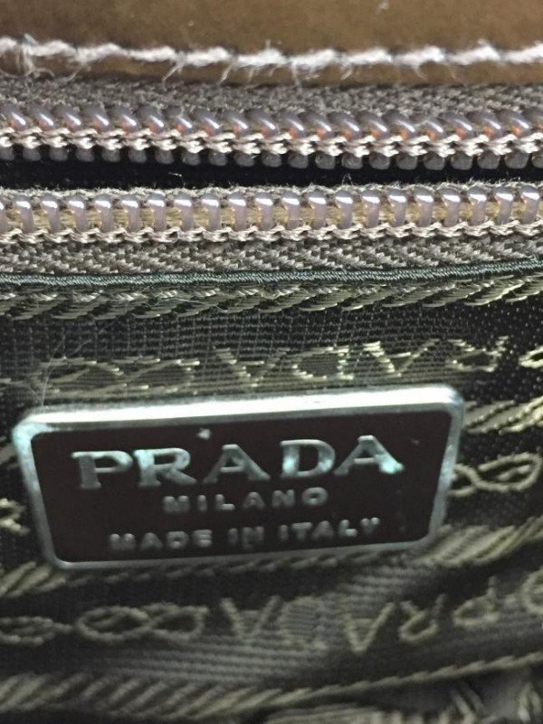 BOLSA PRADA DE COURO