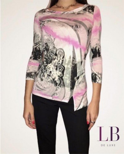 BLUSA PUCCI ESTAMPADA