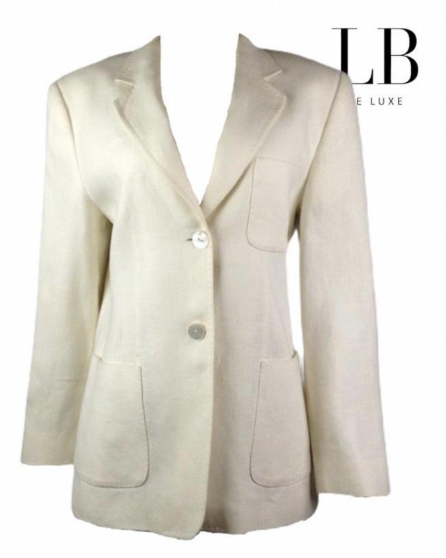 BLAZER MAX MARA DE LINHO