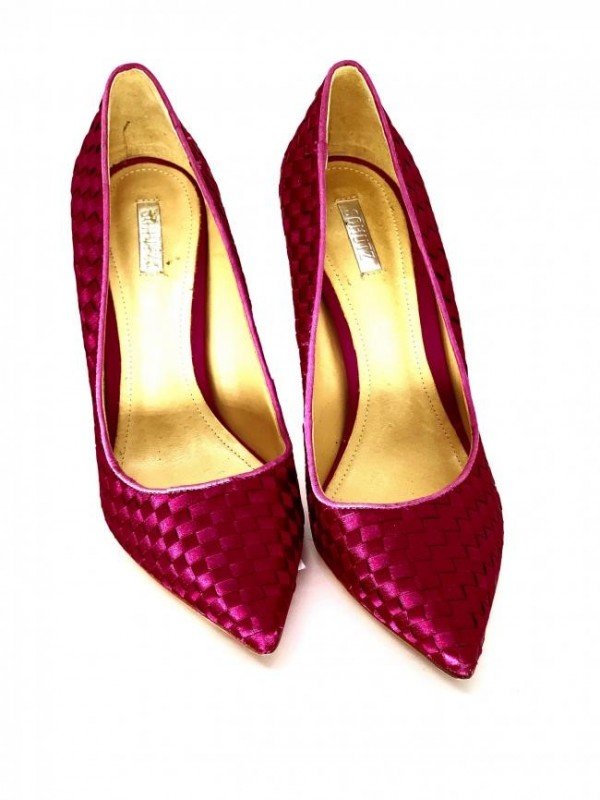 SCARPIN SCHUTZ TRESSÉ TRUE PINK