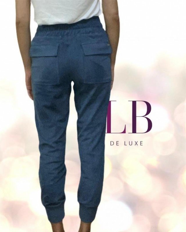 CALÇA LE LIS BLANC DE SUEDE