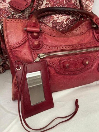 BOLSA BALENCIAGA LAMBSKIN CLASSIC CITY BAG
