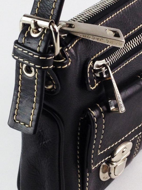 BOLSA MARC JACOBS MESSENGER CROSSBODY DOUBLE BUCKLE