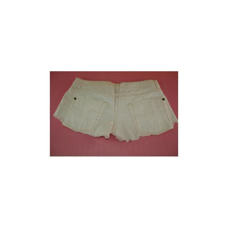 SHORTS FARM RIO JEANS BRANCO