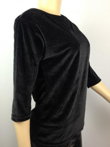 BLUSA DANIEL HECHTER DE VELUDO