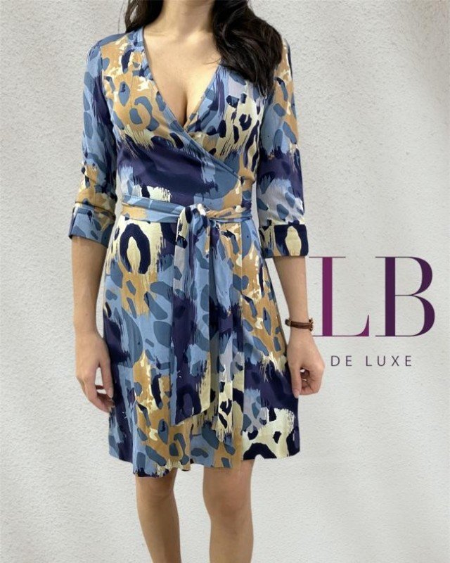Vestido Diane Von Furstenberg De Seda - Diane Von Furstenberg - Vestidos Vestido Diane Von Furstenberg De Seda - Diane Von Furstenberg - Vestidos