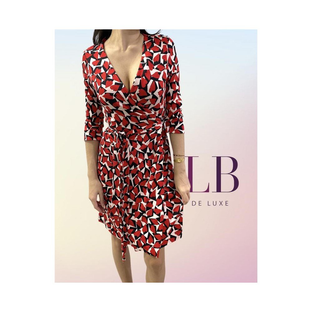 Vestido De Coração Diane Von Furstenberg - Diane Von Furstenberg - Vestidos Vestido De Coração Diane Von Furstenberg - Diane Von Furstenberg - Vestidos