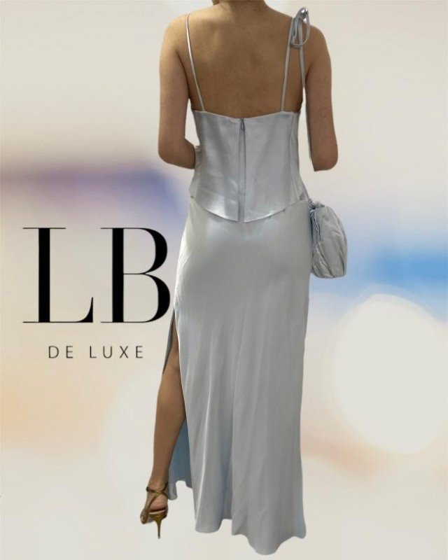 VESTIDO CRIS BARROS COM BOLSA EDIÇÃO LIMITADA