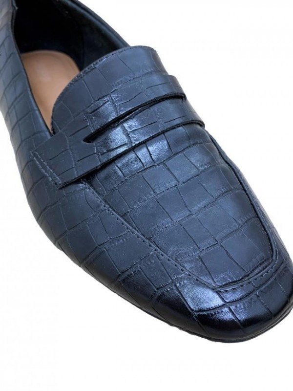 MOCASSIM SATINATO PRETO