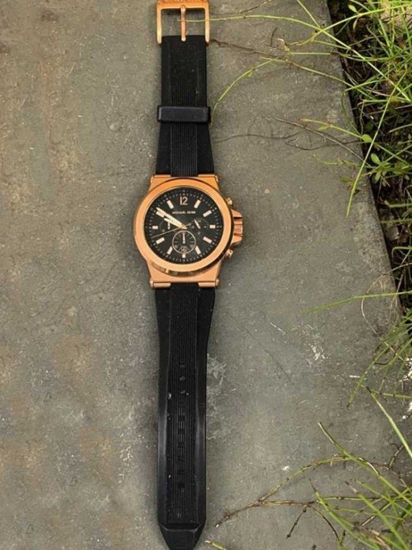 RELÓGIO MICHAEL KORS MK 8184 DYLAN PRETO