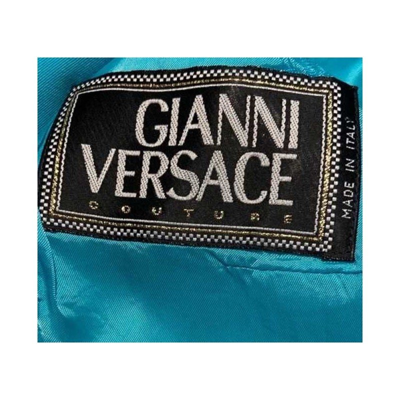 TAILLEUR GIANNI VERSACE WOOL SUIT JACKET