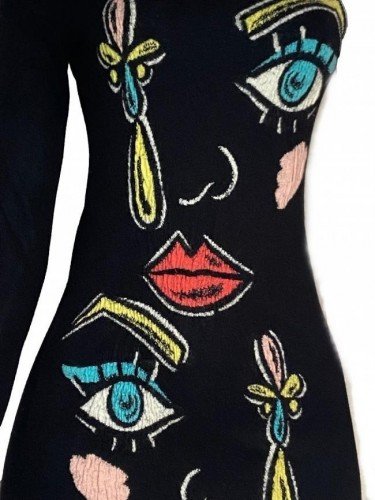VESTIDO BORDADO