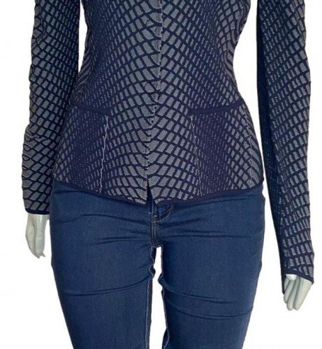 BLAZER/JAQUETA/CASACO DE TECIDO MESCLADO