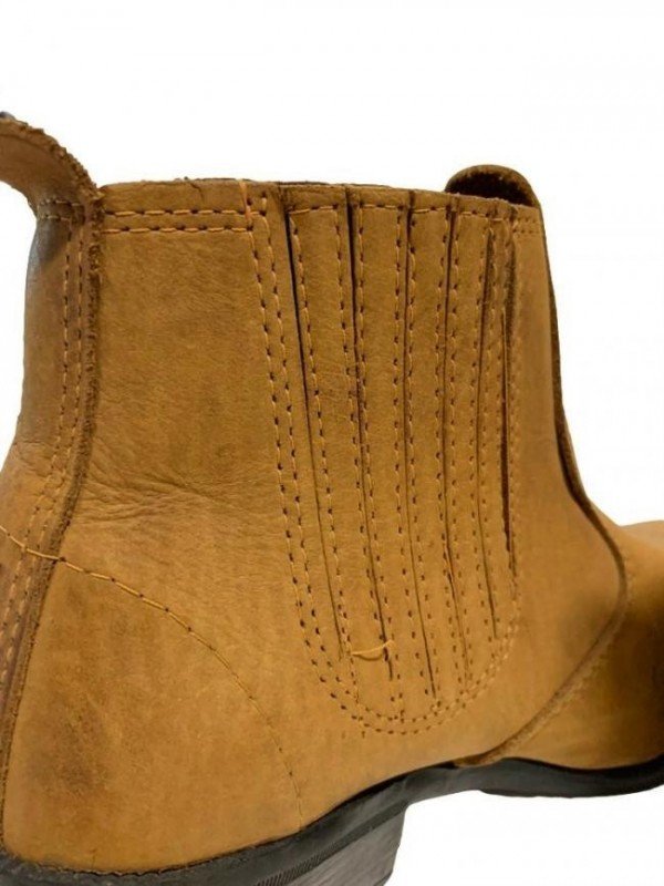 BOTA DE COURO TIPO WESTERN