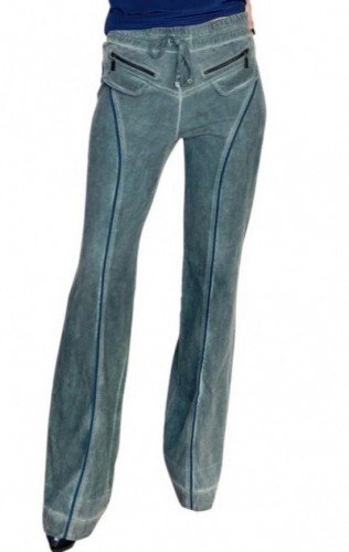 CALÇA CRIS BARROS FLARE COM ELÁSTICO