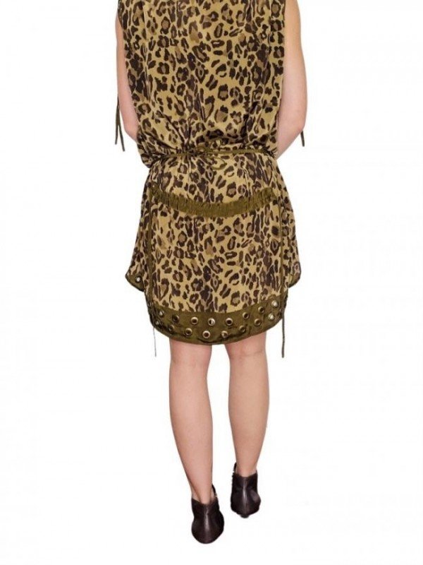 VESTIDO LE LIS BLANC ANIMAL PRINT