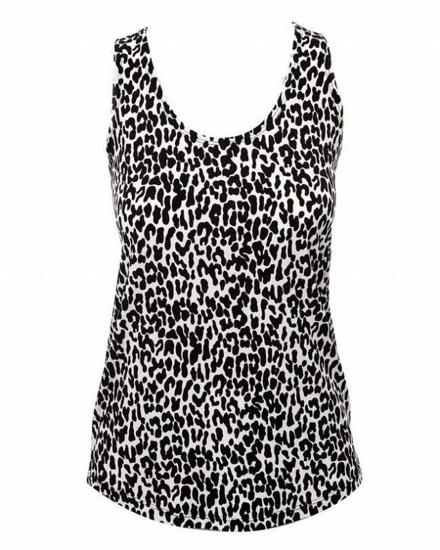 BLUSA REGATA LE LIS BLANC ANIMAL PRINT
