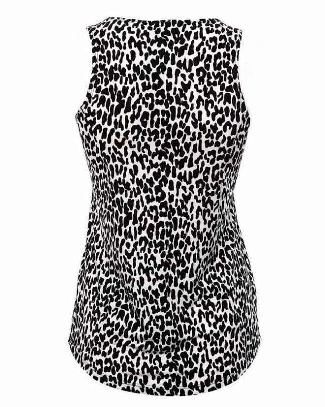 BLUSA REGATA LE LIS BLANC ANIMAL PRINT
