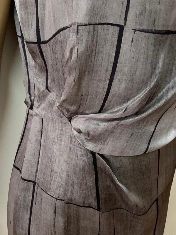 VESTIDO ARMANI COLLEZIONE DE SEDA