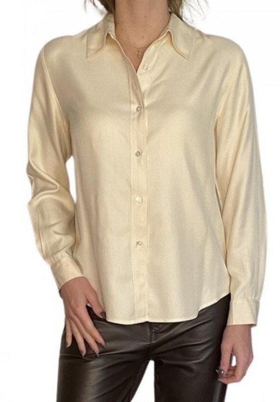 CAMISA ANN TAYLOR DE SEDA