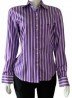 CAMISA DUDALINA RISCADINHA MANGA LONGA
