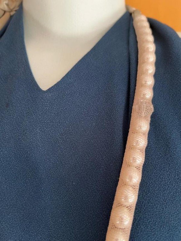 COLAR LANVIN MESH-ENCASED PEARL RIBBON