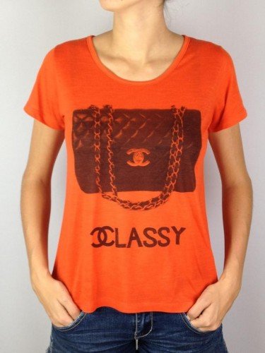 CAMISETA SWEET LORETTA ESTAMPA GRIFE