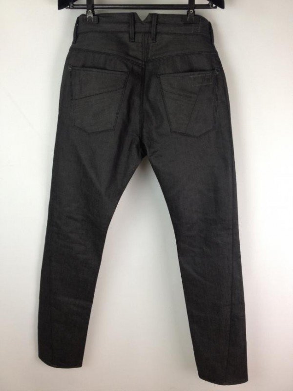 CALÇA 7 FOR ALL MANKIND JEANS MASCULINA PRETA