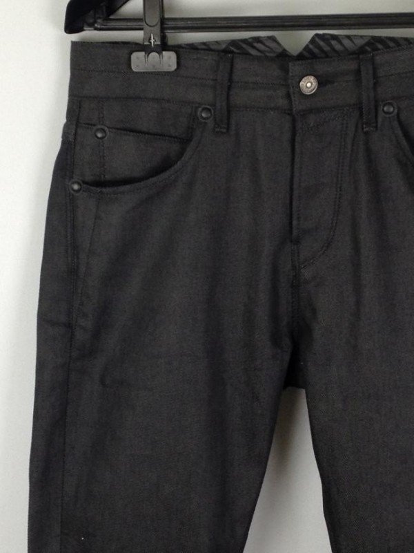CALÇA 7 FOR ALL MANKIND JEANS MASCULINA PRETA