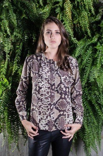 CAMISA DASLU ANIMAL PRINT