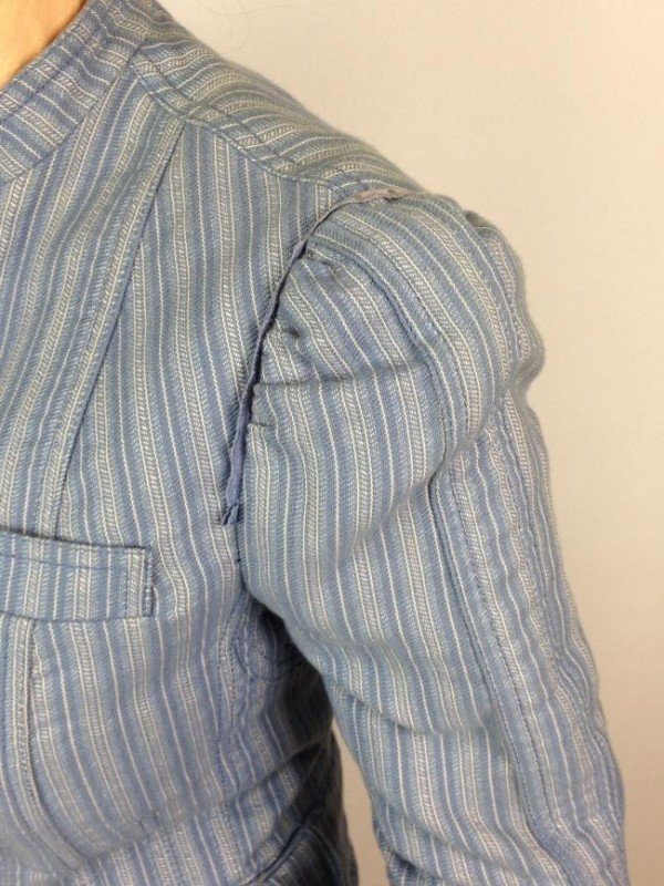 SPENCER MARC JACOBS AZUL COM LISTRAS